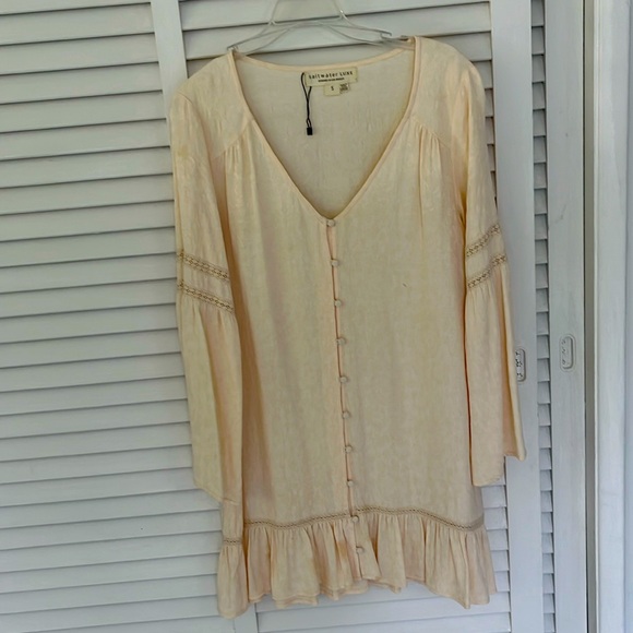 Boho Cream Dress - Picture 1 of 5